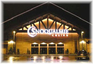 The famous Snoqualmie Casino is a very short drive from El Caporal - Fall City